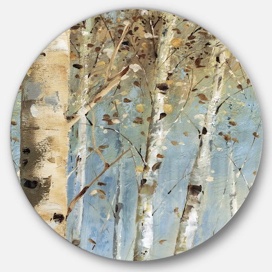 Designart - White Birch Forest I